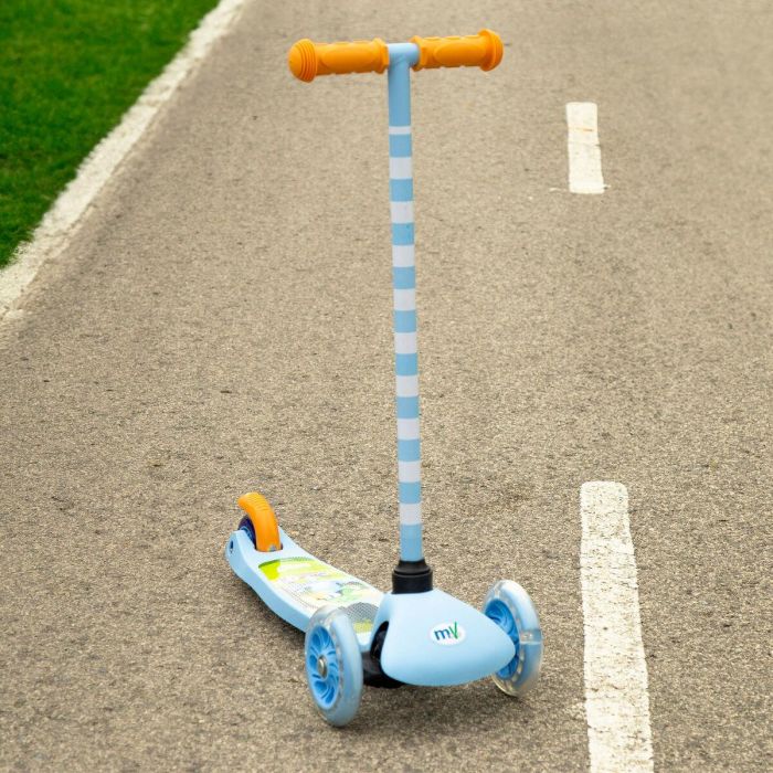 Patinete Bluey Goma Metal Plástico Azul 5 Patinete Bluey Goma Metal Plástico Azul 5