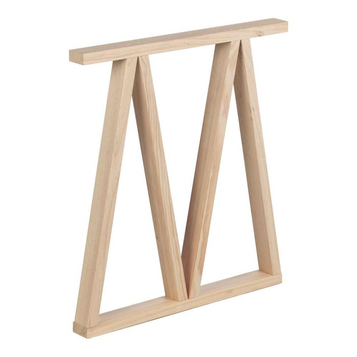 Astigarraga Bok Patas de madera para mesa o escritorio, 2 posiciones, 75x64x5,8cm