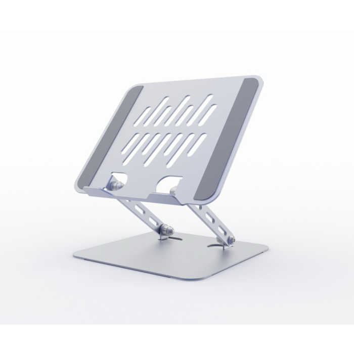 Gembird NBS-D1-04 Soporte Elevador Plegable de Metal para Portátil y Monitor de Escritorio 15.6" con Altura Ajustable y Ventilación Plata Gembird NBS-D1-04 Soporte Elevador Plegable de Metal para Portátil y Monitor de Escritorio 15.6" con Altura Ajustable y Ventilación Plata