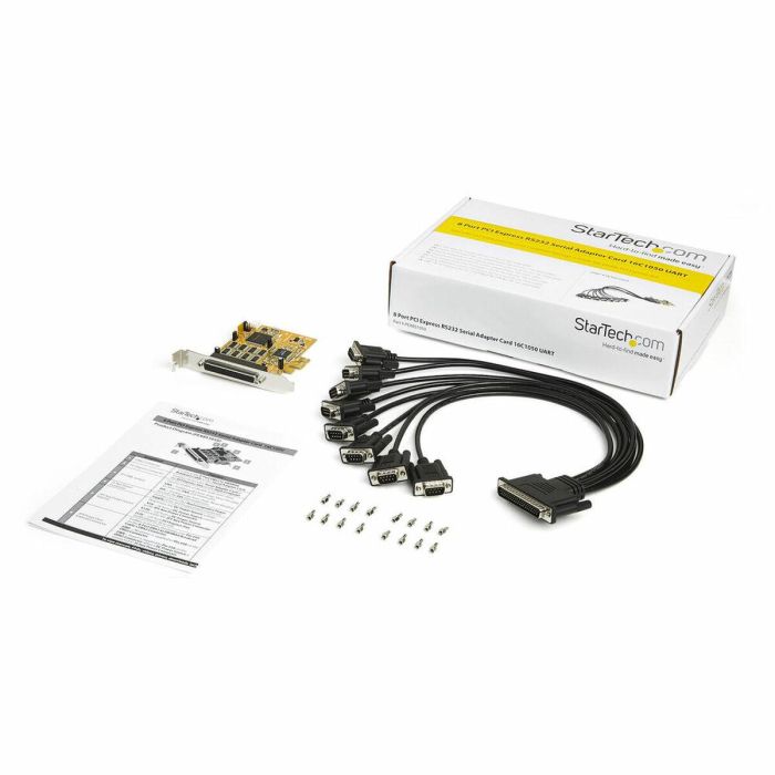 Tarjeta PCI Startech PEX8S1050 RS-232 3 Tarjeta PCI Startech PEX8S1050 RS-232 3