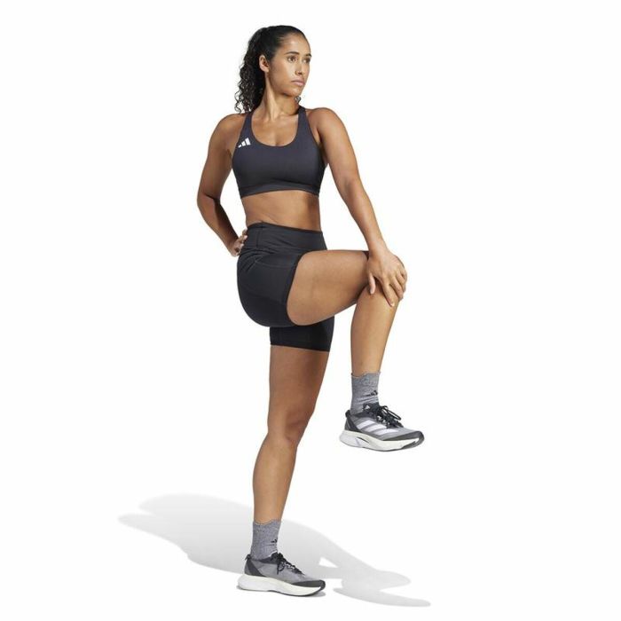 Mallas Deportivas de Mujer Adidas Adizero Short Negro 3
