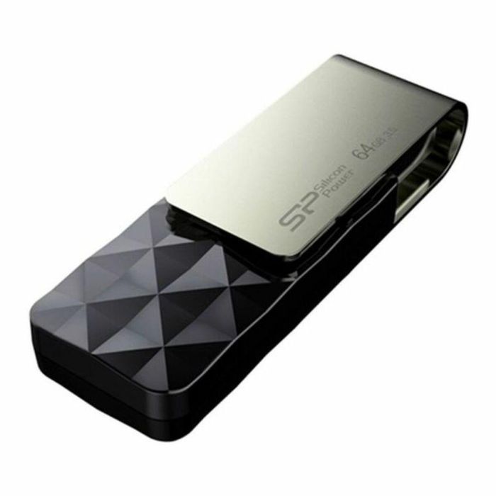 Memoria USB Silicon Power Blaze B30 64 GB Negro 0 Memoria USB Silicon Power Blaze B30 64 GB Negro 0