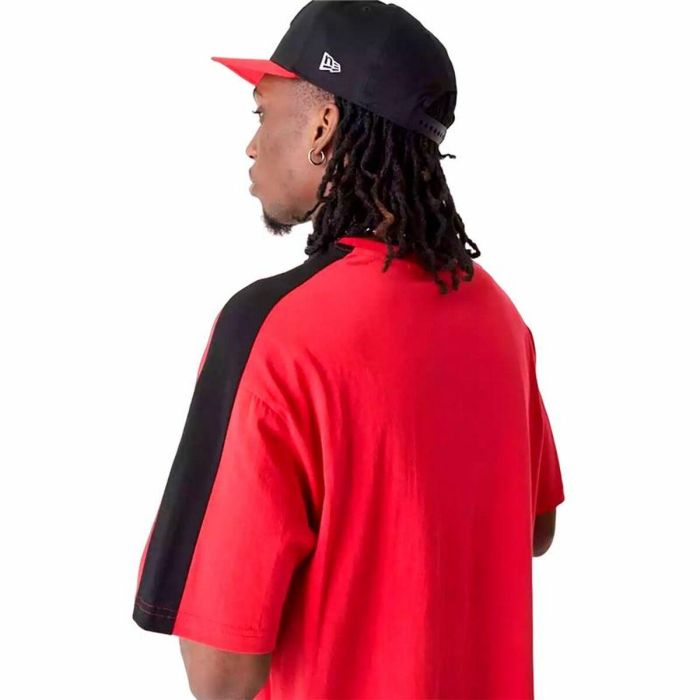 Camiseta de Manga Corta Hombre New Era NBA Rojo XL 2 Camiseta de Manga Corta Hombre New Era NBA Rojo XL 2