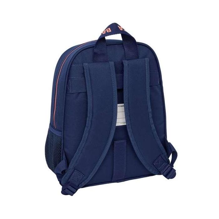 Mochila infantil adapt.carro f.c.barcelona 2ª equipacion 27x33x10cm 1