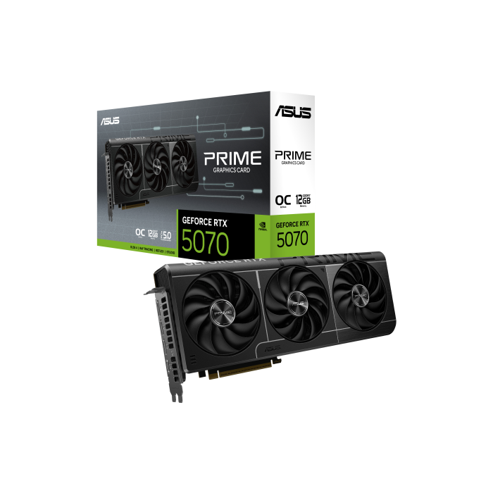 ASUS Prime -RTX5070-O12G NVIDIA GeForce RTX 5070 12 GB GDDR7 10 ASUS Prime -RTX5070-O12G NVIDIA GeForce RTX 5070 12 GB GDDR7 10