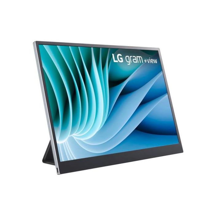 LG Monitor Portátil +view 16MR70 16" WQXGA Negro y Plata IPS DCI-P3 99% Ultraligero 2 LG Monitor Portátil +view 16MR70 16" WQXGA Negro y Plata IPS DCI-P3 99% Ultraligero 2