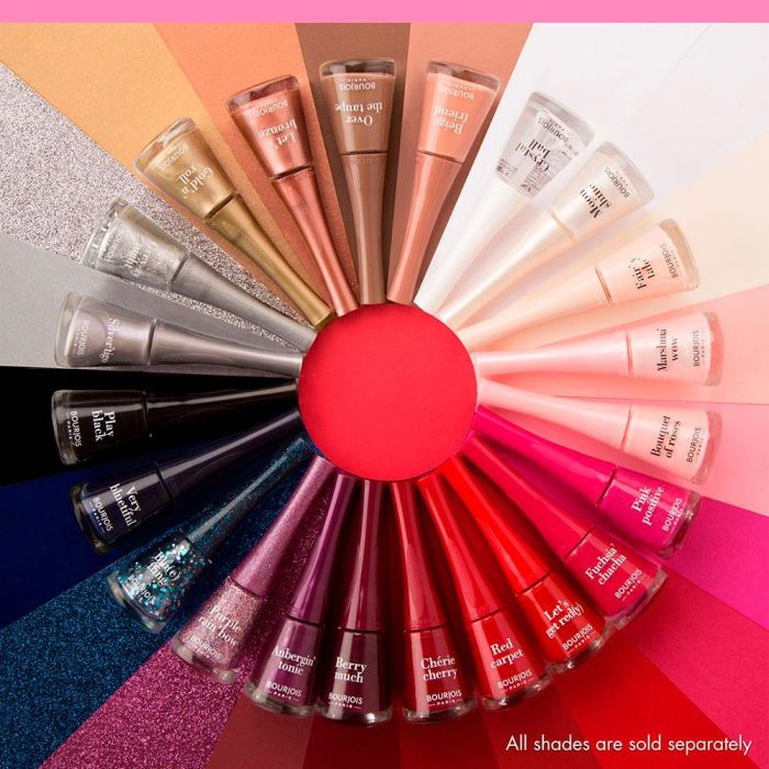 Bourjois Esmalte de Uñas 1 SECONDE #048-Rose'n'Roll 9 ml 3