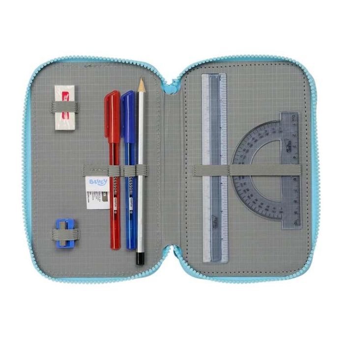 Plumier Escolar Safta Triple 36 Piezas Bluey 195x125x55 mm 2 Plumier Escolar Safta Triple 36 Piezas Bluey 195x125x55 mm 2