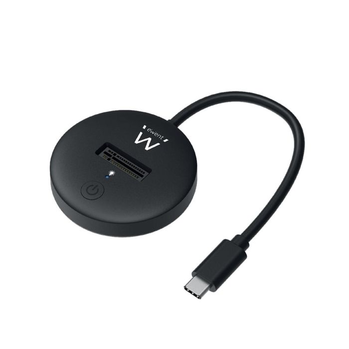 Ewent EW7013 Docking Station USB-C 3.2 Gen 2 para SSD M.2 NVMe, hasta 10 Gbps, Plug & Play