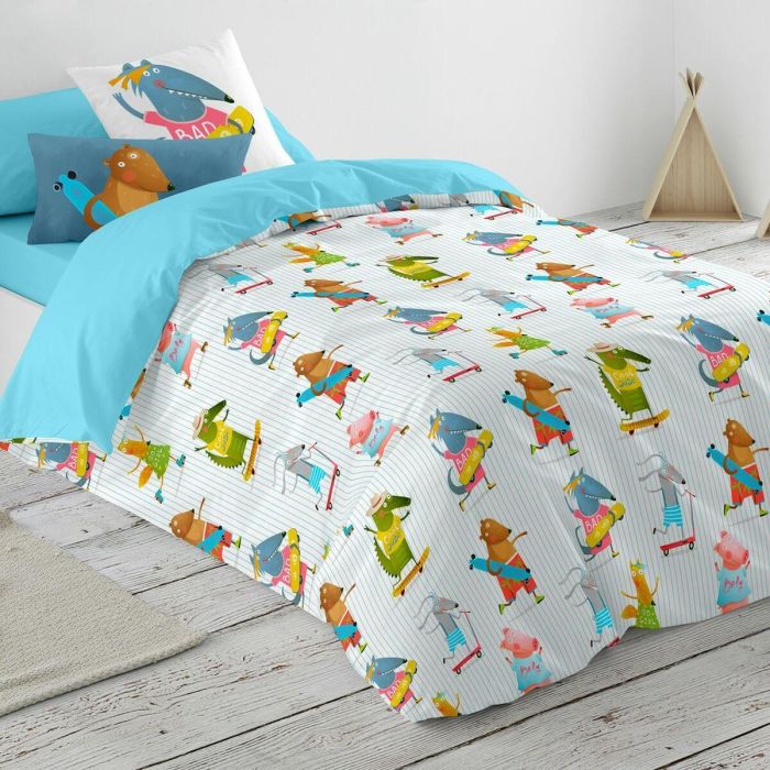 Funda Nórdica Naturals Cool Dude Cama de 80/90 150 x 220 cm 3 Funda Nórdica Naturals Cool Dude Cama de 80/90 150 x 220 cm 3