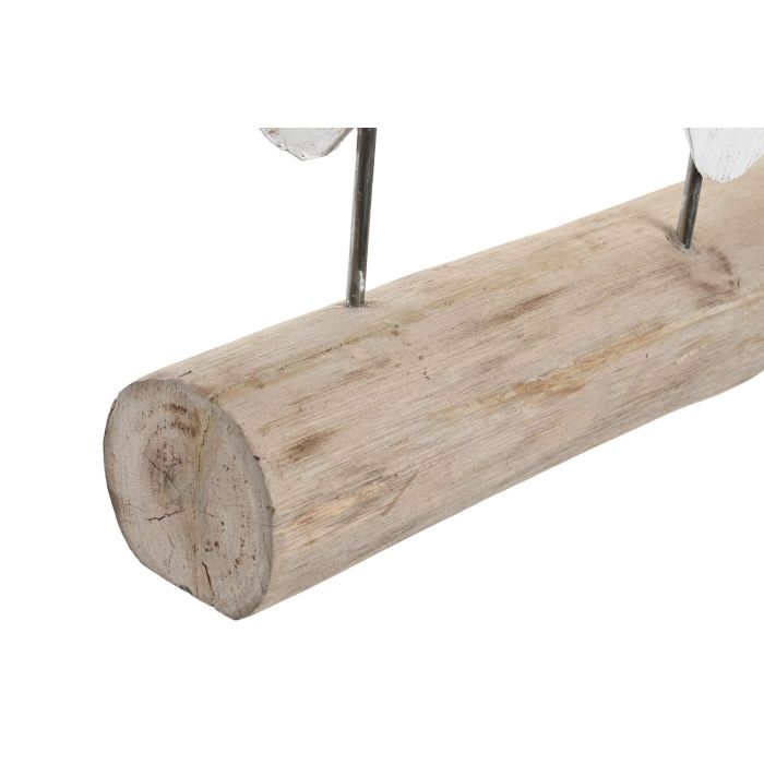 Figura Indio DKD Home Decor Blanco Marron 8 x 31 x 56 cm (2 Unidades) 2 Figura Indio DKD Home Decor Blanco Marron 8 x 31 x 56 cm (2 Unidades) 2
