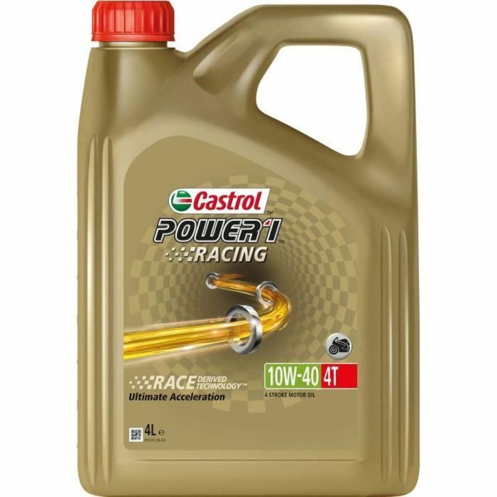 Aceite de motor - CASTROL - Power1 Racing 4T 10W-40 - 4L Aceite de motor - CASTROL - Power1 Racing 4T 10W-40 - 4L