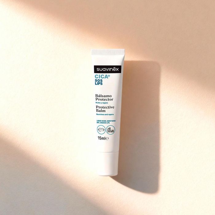 Suavinex CICA+ SOS LIPS Bálsamo Labial Reparador para Labios Secos o Agrietados - 15 ml 3
