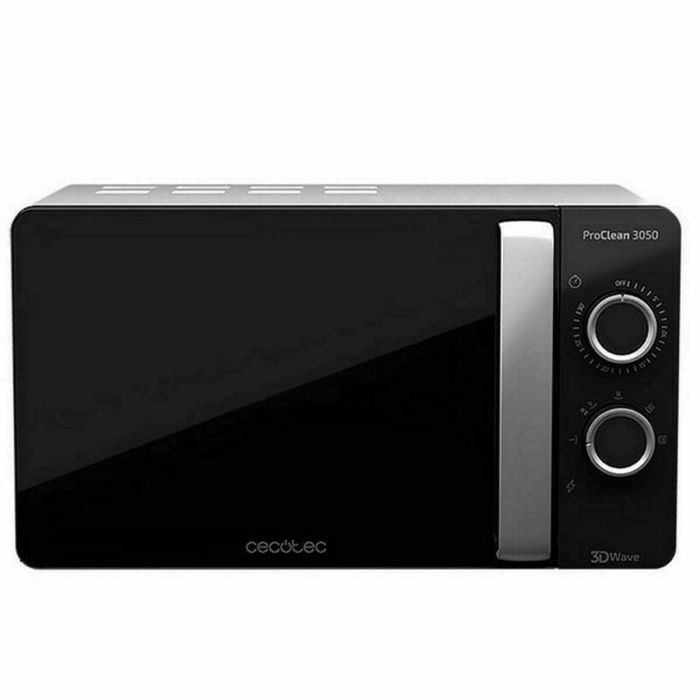 Microondas Cecotec ProClean 3050 20 L 700W Negro 1 Microondas Cecotec ProClean 3050 20 L 700W Negro 1