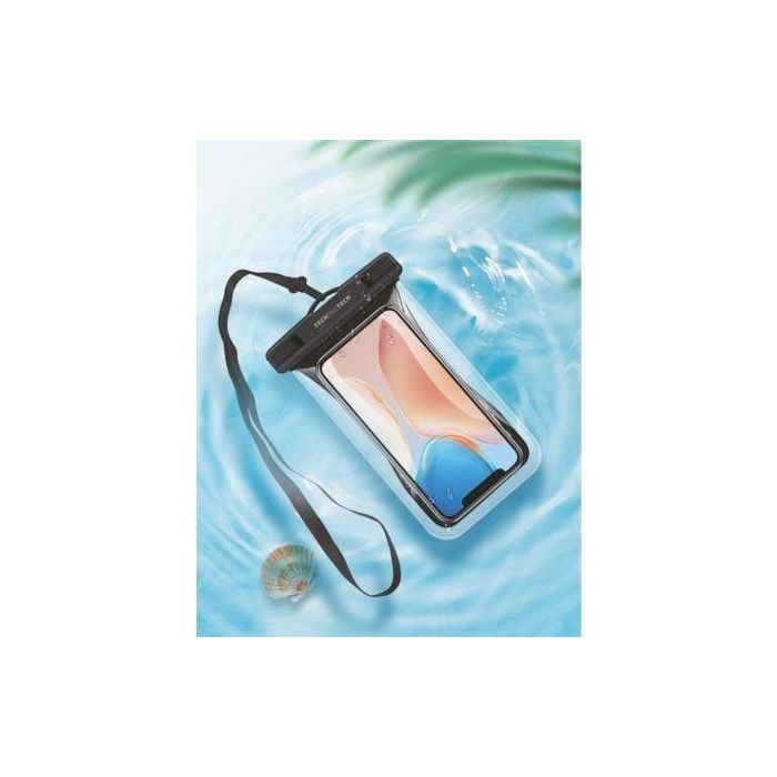 Funda impermeable flotante tpu ipx8 negra 3