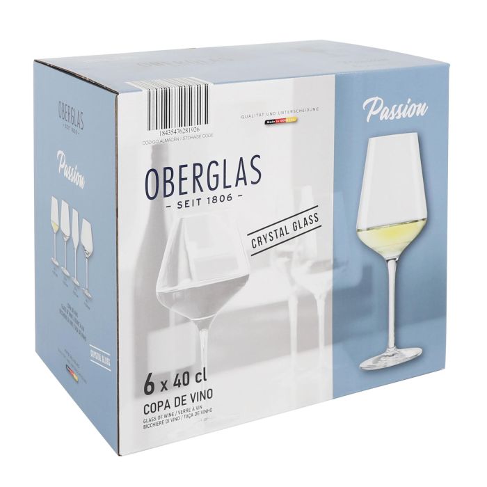 Oberglas Set 6 Copas de Vino Passion 40 cl