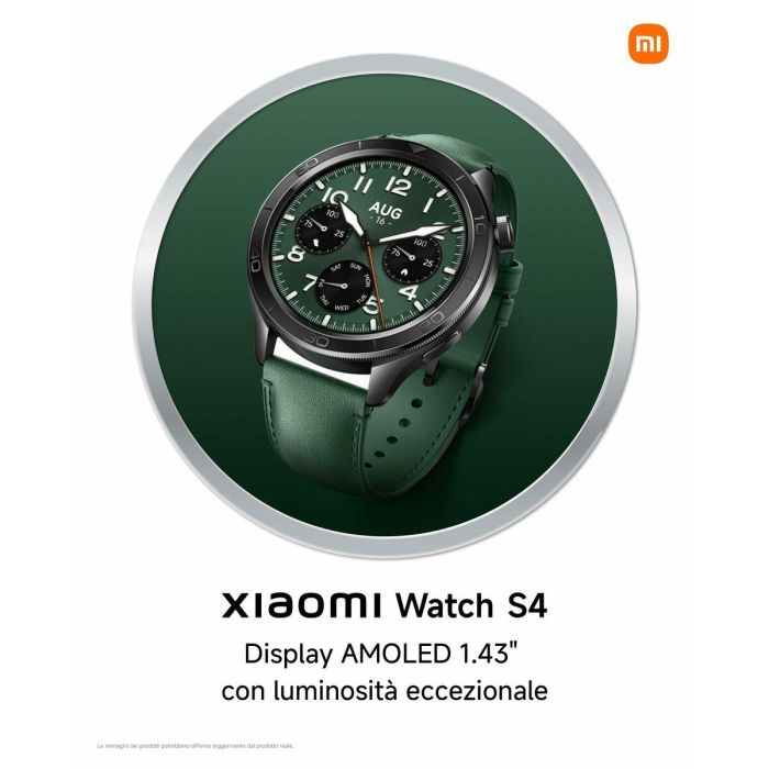 Xiaomi BHR9197GL Reloj Inteligente Watch S4 Plateado 4