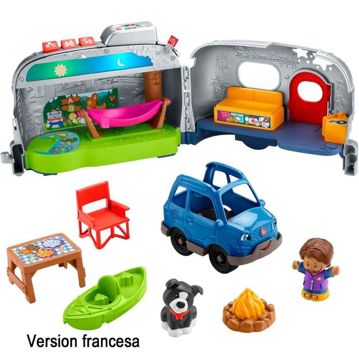 Caravana Aventura Little People Francés Hjn42 Fisher Price