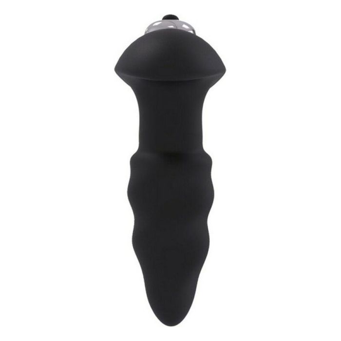 Plug Anal S Pleasures Wave Negro Negro/Plateado 3