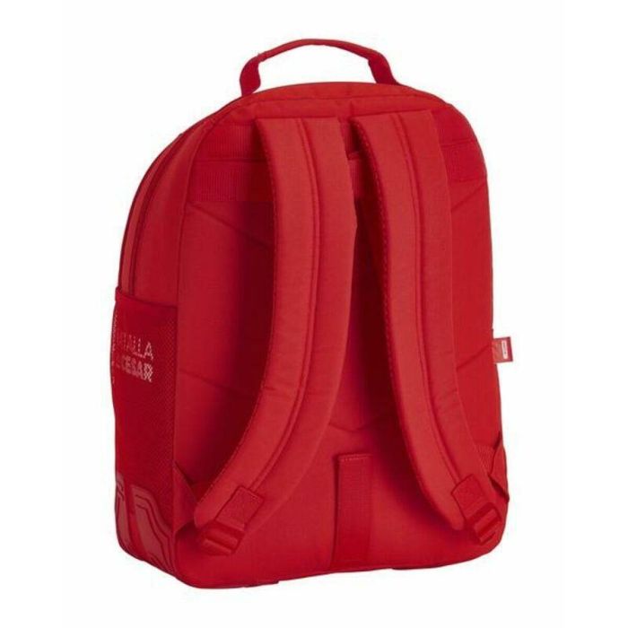 Safta Mochila Escolar para Colegio Sporting de Gijón, Cartera con Medidas 320x420x150 mm 4