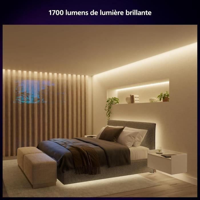 Philips Hue PHI1724257552077 Tira de Luz LED Inteligente Lightstrip Solo 3m Blanco con LED Integrado 5 Philips Hue PHI1724257552077 Tira de Luz LED Inteligente Lightstrip Solo 3m Blanco con LED Integrado 5