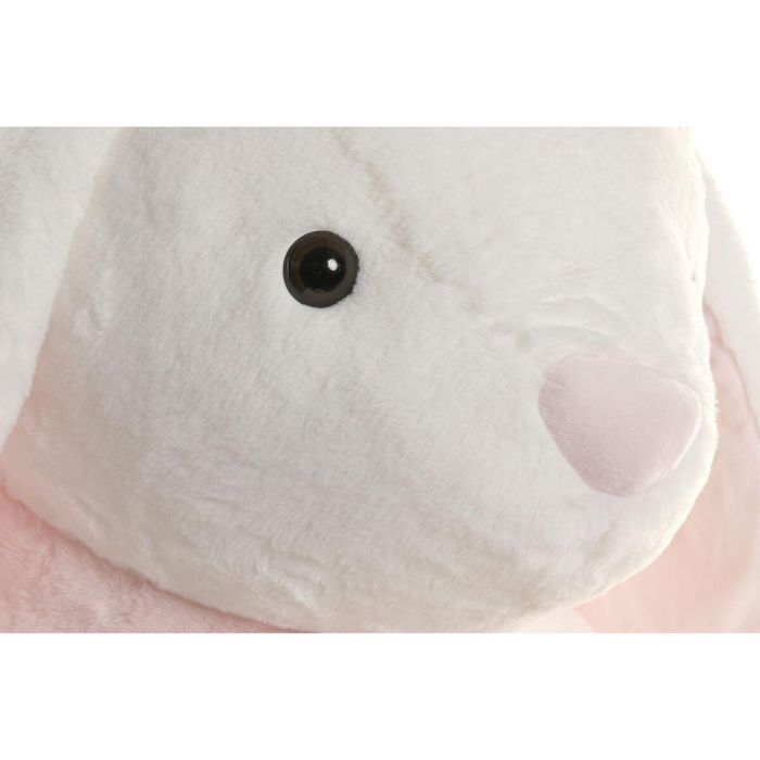 DKD Home Decor Peluche Conejo Kids Crema 40 x 100 x 50 cm Poliéster (2 Unidades) 3