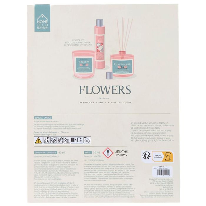 Home Deco Factory Caja-Libro Vela Y Difusor 3 Piezas Colección Bougie 4