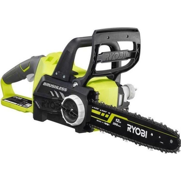 Motosierra sin escobillas RYOBI 18V - Guía 30 cm Motosierra sin escobillas RYOBI 18V - Guía 30 cm