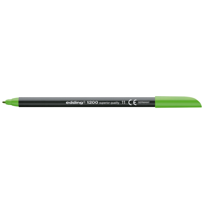 Edding Rotulador 1200 Punta Fina Verde Claro (Set de 10) (Set de 10) 1