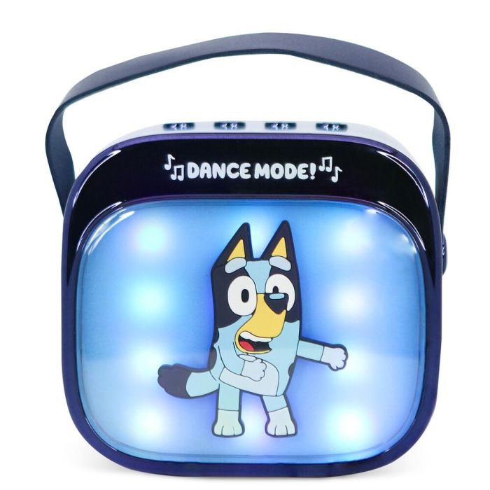 Altavoz y Micro Karaoke LED Bluey 8 Altavoz y Micro Karaoke LED Bluey 8