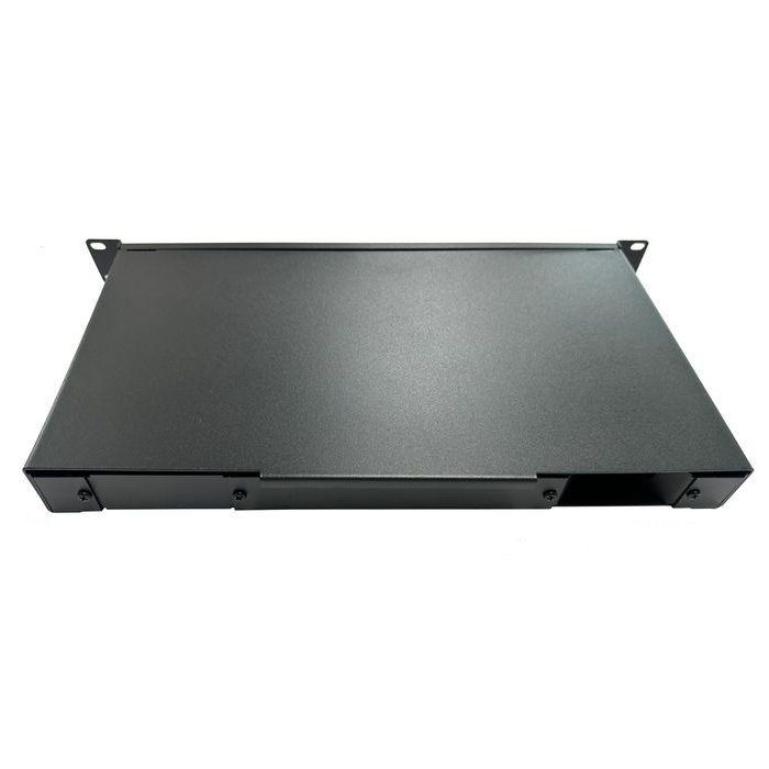 Lanview 24-Port Fibre patch panel mounted with 12 x LC duplex Single Mode connectors 2