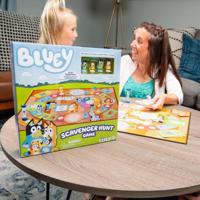 Juego de mesa Busqueda del Tesoro Bluey español 2 Juego de mesa Busqueda del Tesoro Bluey español 2