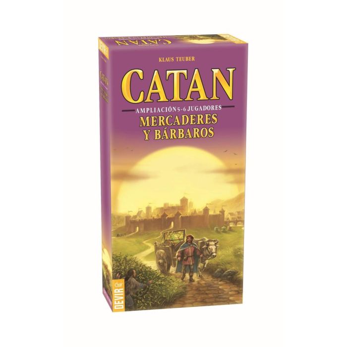 Devir Catán Mercaderes y Bárbaros Expansión para 6 Jugadores Juego de Mesa 0 Devir Catán Mercaderes y Bárbaros Expansión para 6 Jugadores Juego de Mesa 0