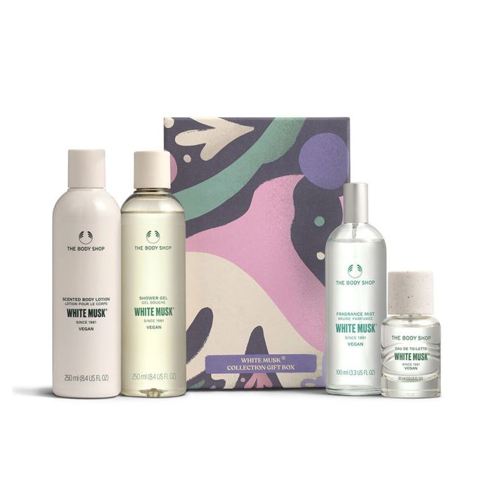 Set de Perfume Mujer The Body Shop WHITE MUSK 4 Piezas 0 Set de Perfume Mujer The Body Shop WHITE MUSK 4 Piezas 0