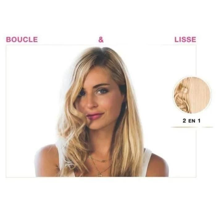 SAINT ALGUE Demeliss XCURLER 3965 - Plancha de pelo profesional - Respaldo térmico - Cerámica - 56 W - Dorado 4 SAINT ALGUE Demeliss XCURLER 3965 - Plancha de pelo profesional - Respaldo térmico - Cerámica - 56 W - Dorado 4