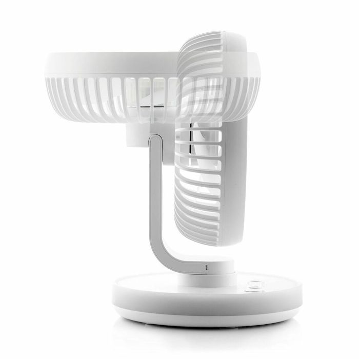 Ventilador de Escritorio Recargable con LED FanLed InnovaGoods Ø6,6'' 4000 mAh 1 Ventilador de Escritorio Recargable con LED FanLed InnovaGoods Ø6,6'' 4000 mAh 1