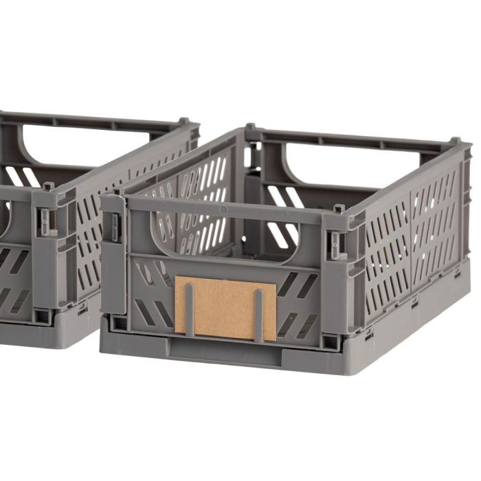 Day Juego De 2 Caja Plegable 25x16.5 cm Gris Oscuro 1