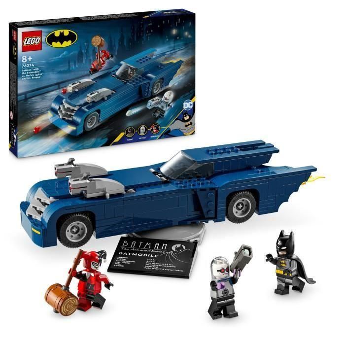 LEGO Super Heroes DC 76274 Batman con el Batmóvil contra Harley Quinn y Mr. Freeze LEGO Super Heroes DC 76274 Batman con el Batmóvil contra Harley Quinn y Mr. Freeze