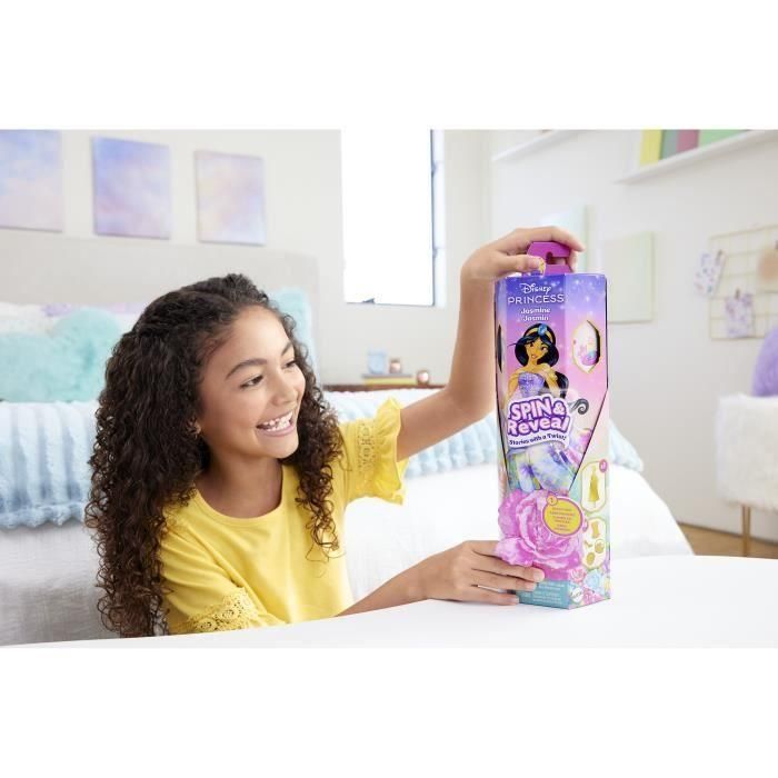Muñeca Jasmine Spin & Reveal Hxc23 Disney Princess 5 Muñeca Jasmine Spin & Reveal Hxc23 Disney Princess 5