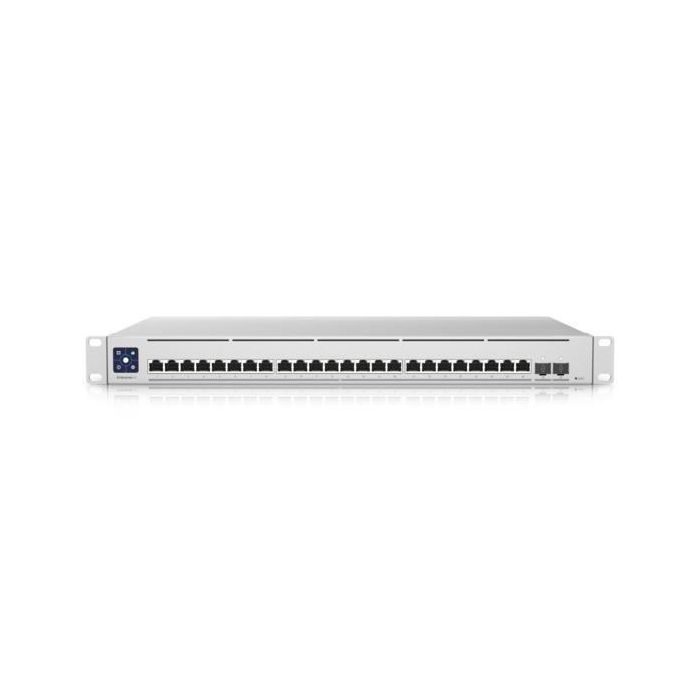 Ubiquiti Fully managed, L3, 24x 10GbE RJ-45 ports, 2x 25G SFP28 ports, 580 Gbps switching capacity, UniFi Network 5 Ubiquiti Fully managed, L3, 24x 10GbE RJ-45 ports, 2x 25G SFP28 ports, 580 Gbps switching capacity, UniFi Network 5