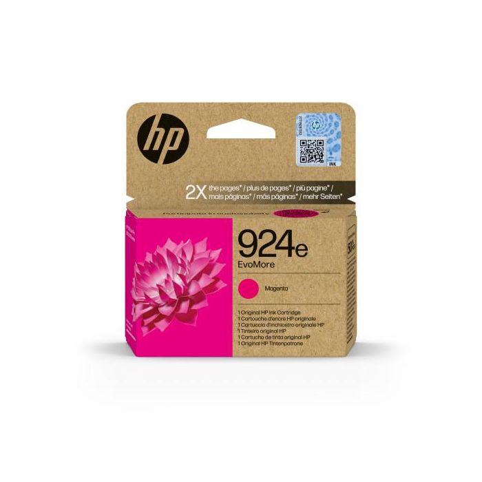 HP Cartucho de Tinta Original EvoMore 924e magenta