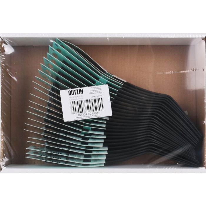 Pala Surcos Nylon 30x7 cm Negra Quttin (24 Unidades) 3 Pala Surcos Nylon 30x7 cm Negra Quttin (24 Unidades) 3