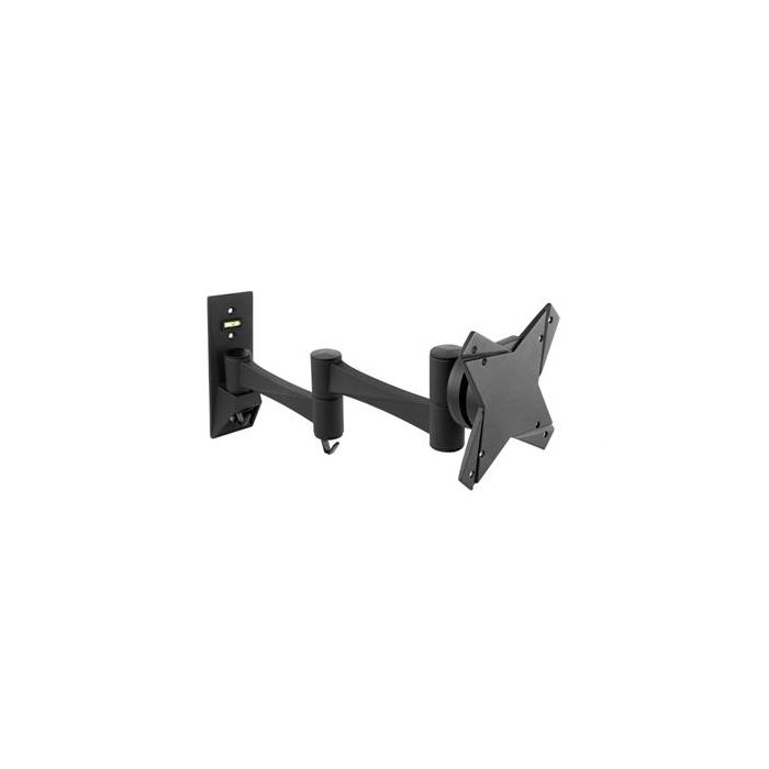 Tooq Soporte Pared TV LP2323TN-B para Pantallas 13"-27" Giratorio e Inclinable, VESA 75x75/100x100, Negro 0 Tooq Soporte Pared TV LP2323TN-B para Pantallas 13"-27" Giratorio e Inclinable, VESA 75x75/100x100, Negro 0