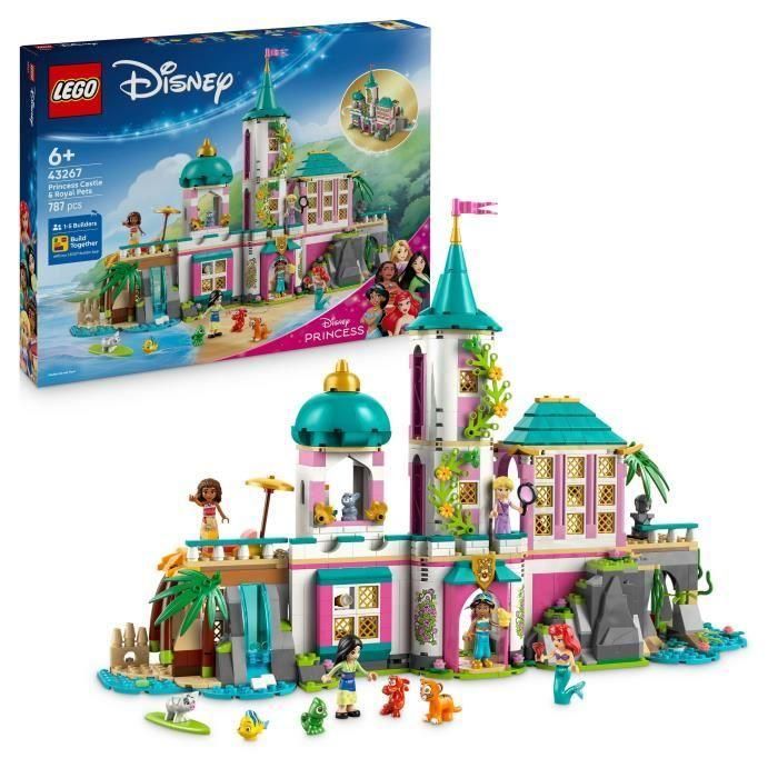LEGO 43267 Castillo de Princesas y Mascotas Reales - Juego para niñas a partir de 6 años 0 LEGO 43267 Castillo de Princesas y Mascotas Reales - Juego para niñas a partir de 6 años 0