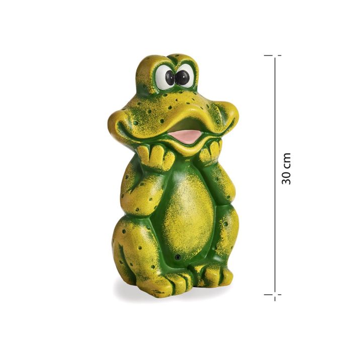 Rana de Jardín Cerámica 30 cm Verde - Ibergarden (8 Unidades) 1 Rana de Jardín Cerámica 30 cm Verde - Ibergarden (8 Unidades) 1