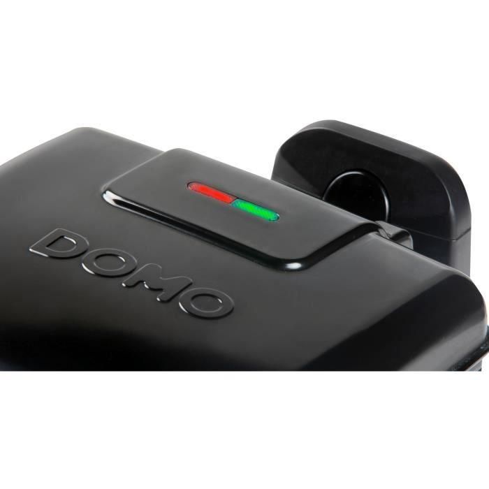 Domo DO9224W Gofrera Rotatoria 180° Antiadherente con Mango Frío, para 2 Gofres 1 Domo DO9224W Gofrera Rotatoria 180° Antiadherente con Mango Frío, para 2 Gofres 1