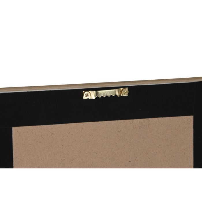 Cuadro Moderno DKD Home Decor Blanco Natural 2 x 22 x 22 cm Set de 4 1