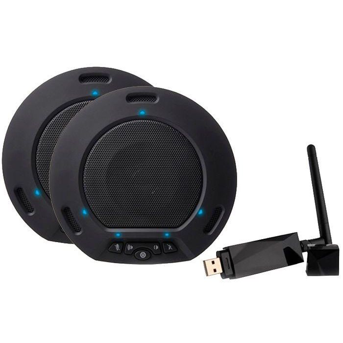 Laia t-Pod Dual - Pareja de micrófonos inalámbricos sobremesa t-pod conexión WiFi vía USB: entrada/salida audio Laia t-Pod Dual - Pareja de micrófonos inalámbricos sobremesa t-pod conexión WiFi vía USB: entrada/salida audio