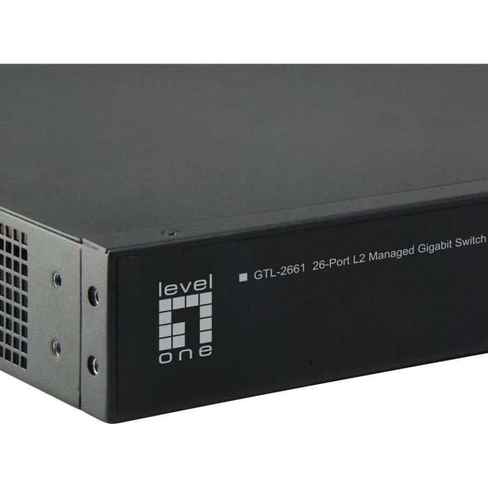 Switch 24x GE GTL-2661 2x10GSFP+19" 2 Switch 24x GE GTL-2661 2x10GSFP+19" 2