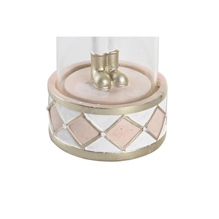 DKD Home Decor Figura de Navidad Cascanueces Tradicional de Resina y Cristal 10x26x10 cm (Set de 2) 2 DKD Home Decor Figura de Navidad Cascanueces Tradicional de Resina y Cristal 10x26x10 cm (Set de 2) 2